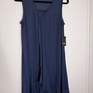 Simply Vera Vera Wang Navy Flowy Dress